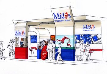 Midas stand